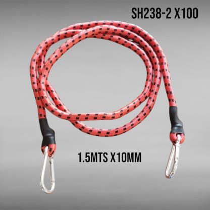 TENSOR C GANCHO ALPINISTA 1.5MX10MM COLORS SH238-2