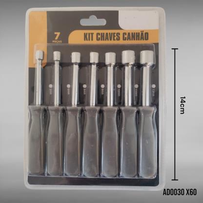 DESTORNILL LLLAVES HEXAGON X7 CHAVE CANHAO AD0030