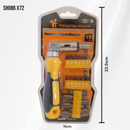 DESTORNILLADOR CRIQUE 19EN1 E BLISTER SH086