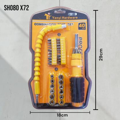 SET HERRAMIENTAS 40PCS DEST FLEX SH080