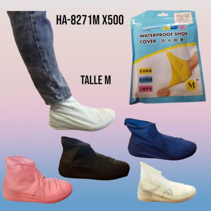 CUBRE ZAPATO SILICONA (LLUVIA) TALLEMUJER HA-8271M