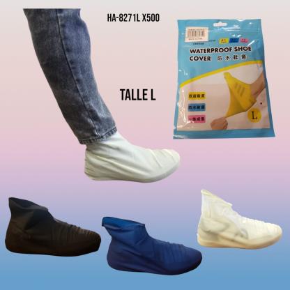 CUBRE ZAPATO SILICONA (LLUVIA) TALLEHOMBR HA-8271L