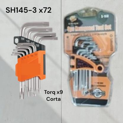 LLAVE TORQ X9 CHICA E BLISTER SH145-3