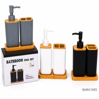 SET DE BAÑO X3PCS YQ-019