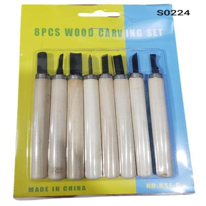 GUBIAS P TALLAR MADERA X8 EN BLISTER ETL056 X 120