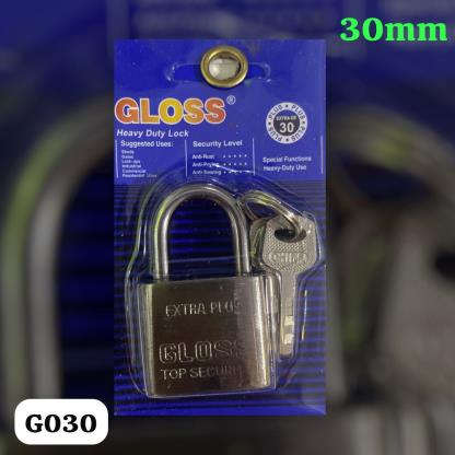 CANDADO ACERO 30MM EN BLISTER G0330 X144 SH199A