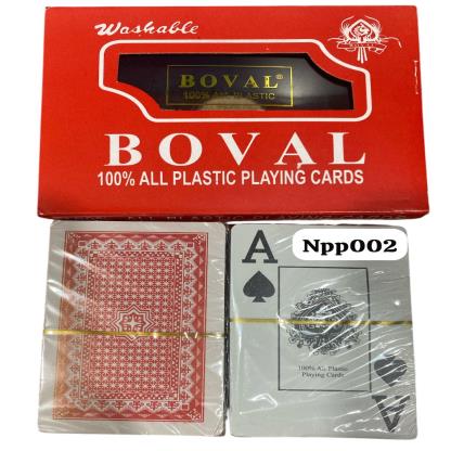 NAIPE POKER X 2 E CAJA PLAST ETL107