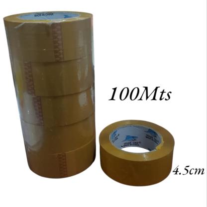 CINTA EMBALAR MARRON 4.5CMX100MTS EL271 ETL0661 S
