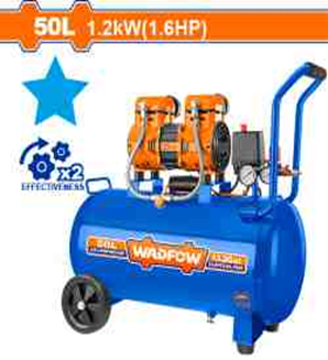 Compresor De Aire Silencioso s/aceite 50lts