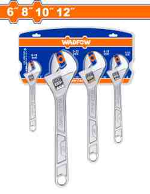 Juego de Llave Ajustable - 4 Piezas