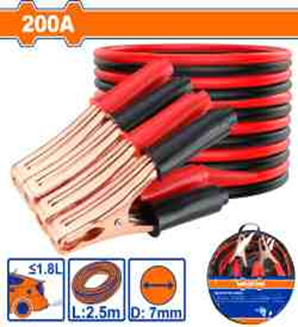 Juego De Cables Arranque Batería 200 Amper