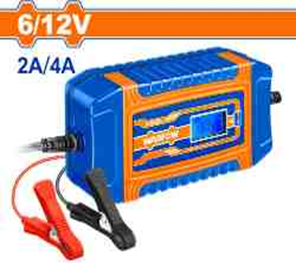 Cargador de Bateria Automatico 6-12v / 2-4 amper