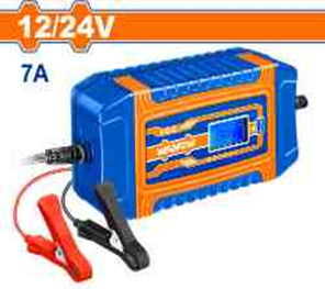 Cargador de Bateria Automatico 12-24v / 7 amper