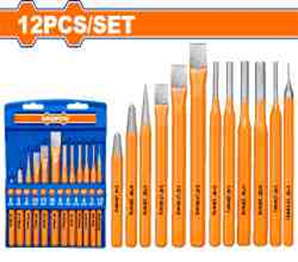 JGO DE PUNZONES Y CINCELES 12 PZS