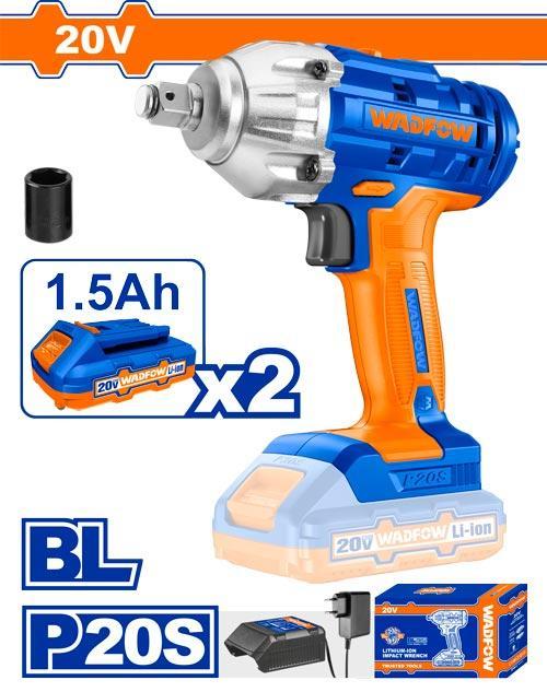 Llave de impacto inalámbrico 20v