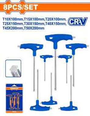 Juego De Llaves Allen Torx - 8 Piezas