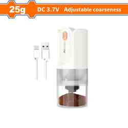 Molinillo de Cafe Inalámbrico 15W 25 GR