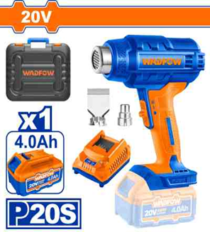 PISTOLA DE CALOR INALAMBRICA 300 - 550°C 20V + CAR
