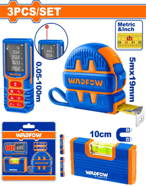 Kit Medidor De Dist Láser 0.05 - 100M + Cinta Métr