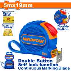 Cinta Metrica 5 MTS x 19 MM C/ Doble Bloqueo
