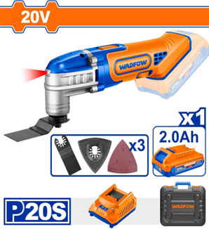 Sierra Multiherramienta Oscilante Inalam. 20V + BA