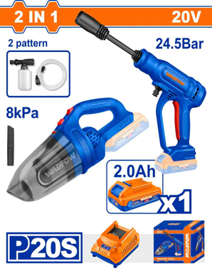 Combo Hidro Inalambrico 24.5 20v + Aspirador Inala