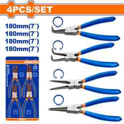 Set de Alicate Seger 4 PZS 7" 1800MM