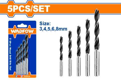 Juego De Brocas De Madera 5pcs