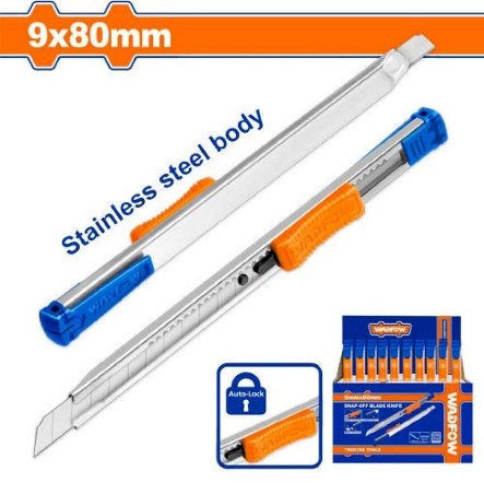 Cutter Metálico Auto-Lock 9 x 80 MM