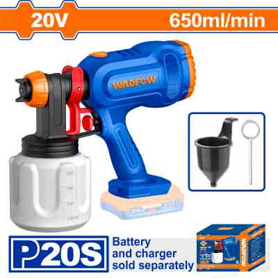 Pistola Pulverizada inalámbrica 20V 650ML