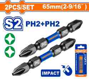 Set de Puntas Atornillador de Impacto 2 piezas 65m