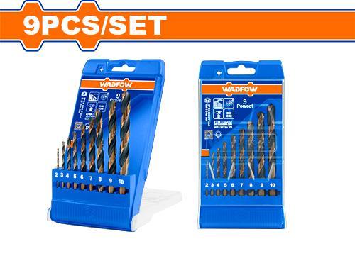 Set de Brocas Para Metal HSS - 9 Piezas