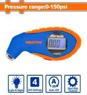 Medidor de Presión de Neumáticos 0 - 150 psi