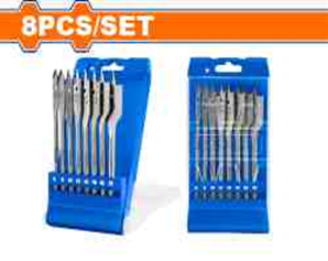 Set de Brocas Planas para madera 8 piezas
